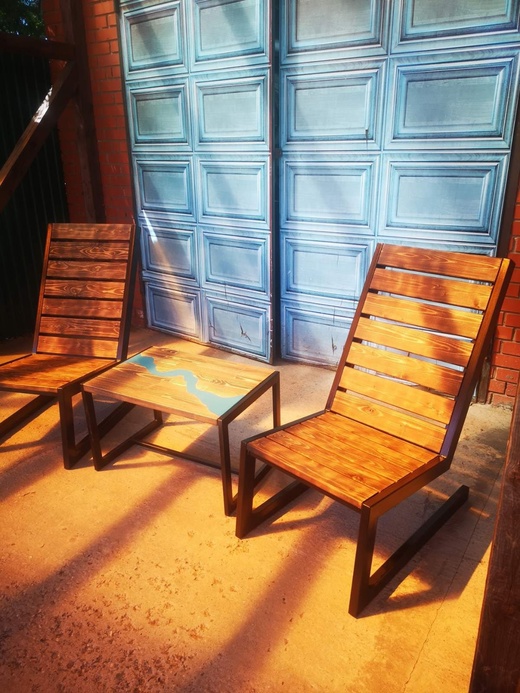 Кресло в Wood Steel. Фото N2
